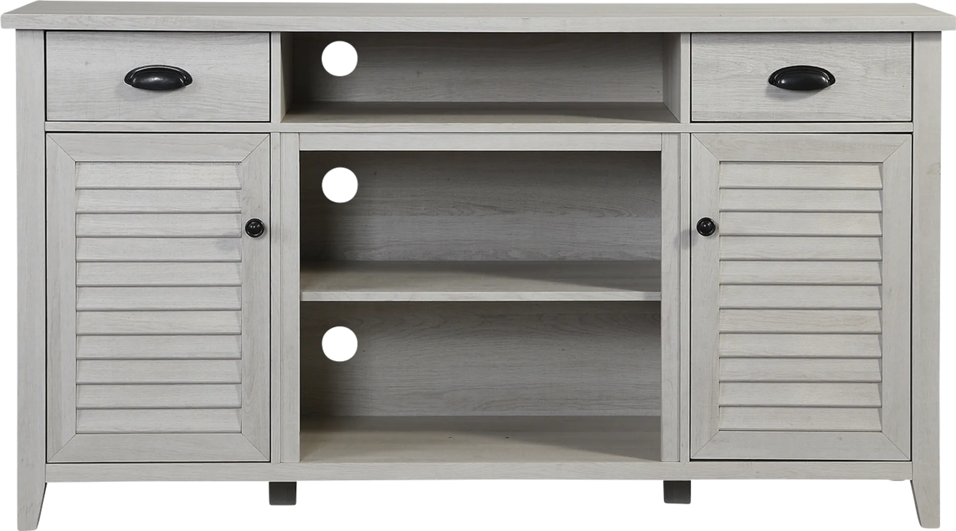 Oakenwald White 60 in. Console - Thumbnail - Image 2