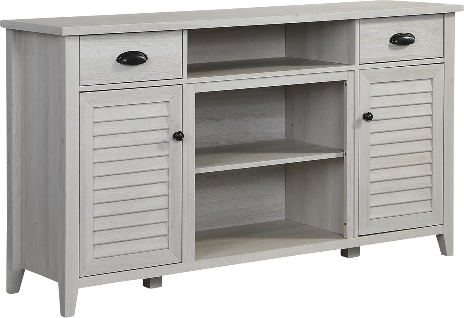 Oakenwald White 60 in. Console - Thumbnail - Image 1