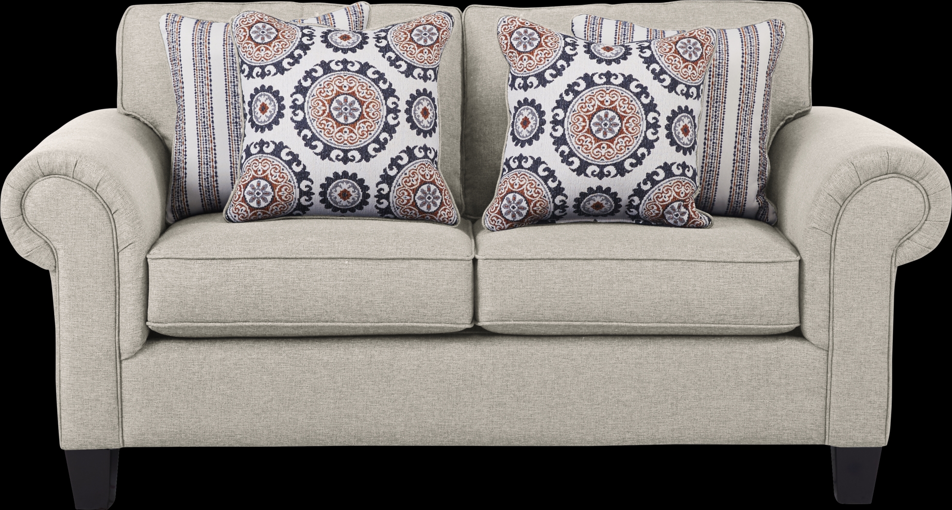 Oakhurst Beige Loveseat - Thumbnail - Image 1
