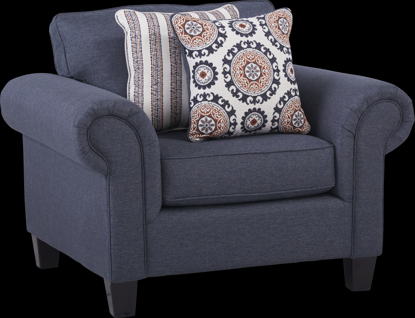 Oakhurst Denim Chair - Thumbnail - Image 1