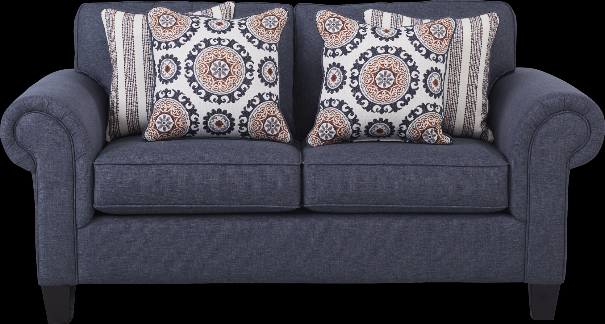 Oakhurst Denim Loveseat - Thumbnail - Image 1