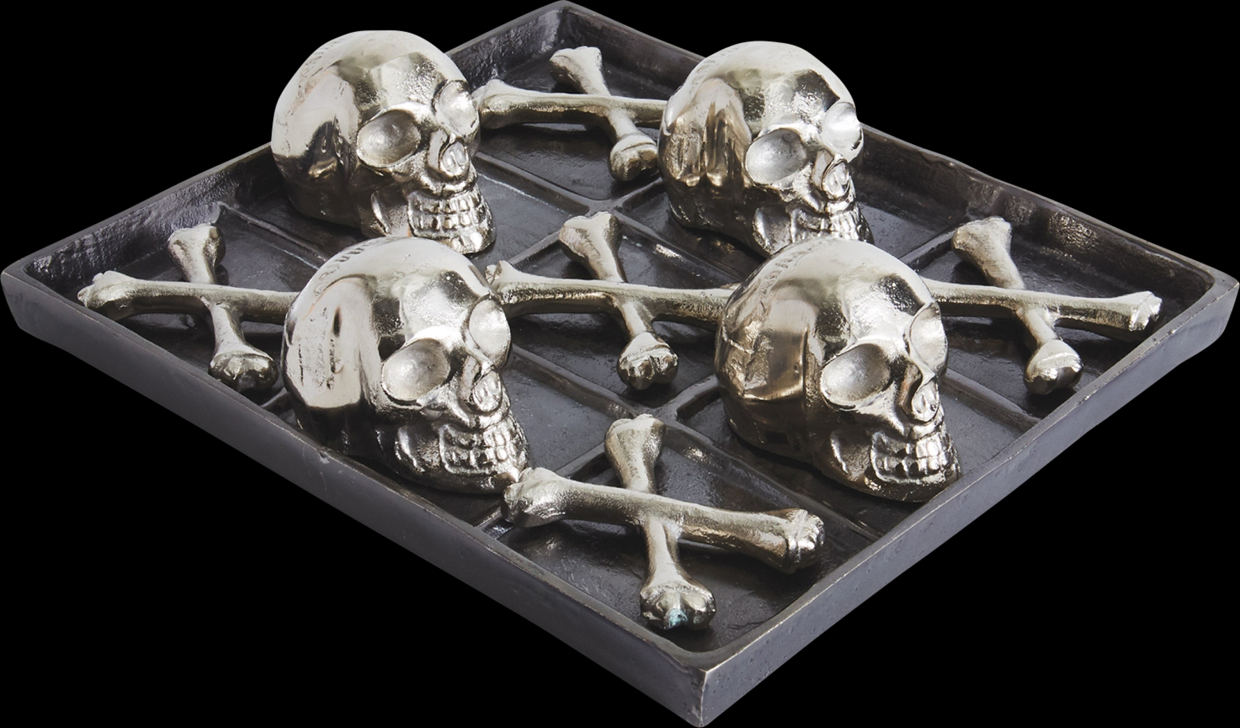 Oakington Black Tic Tac Toe Set - Thumbnail - Image 1