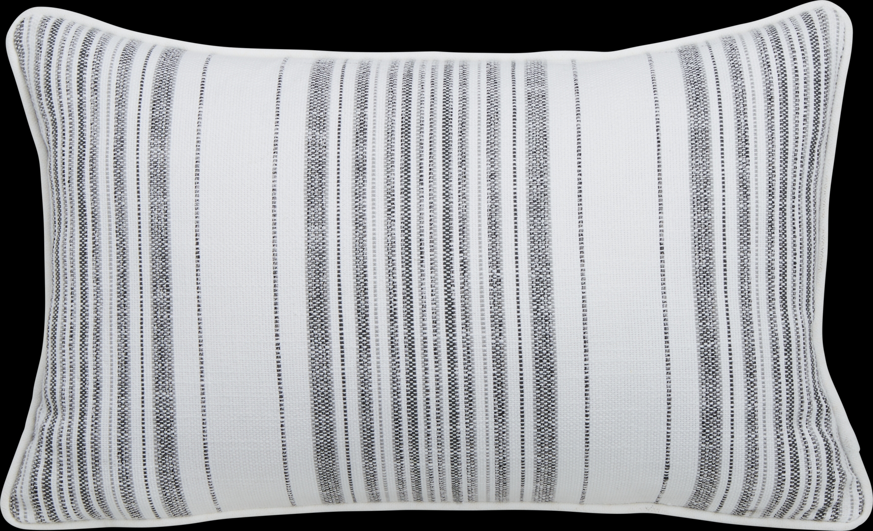 Oaklee Ebony Indoor/Outdoor Accent Pillow - Thumbnail - Image 1