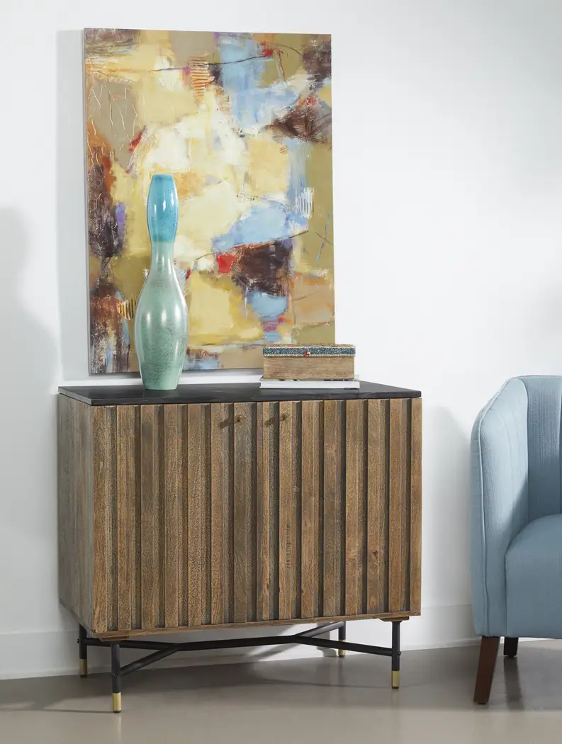 Oaklett Brown Accent Cabinet - Thumbnail - Image 2