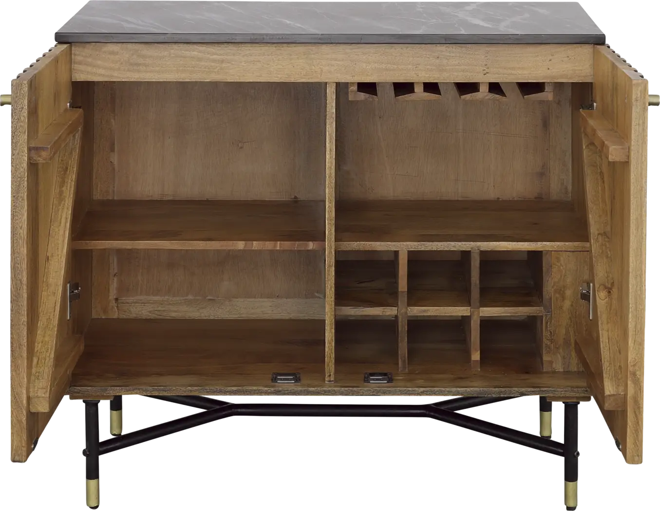 Oaklett Brown Accent Cabinet - Thumbnail - Image 6