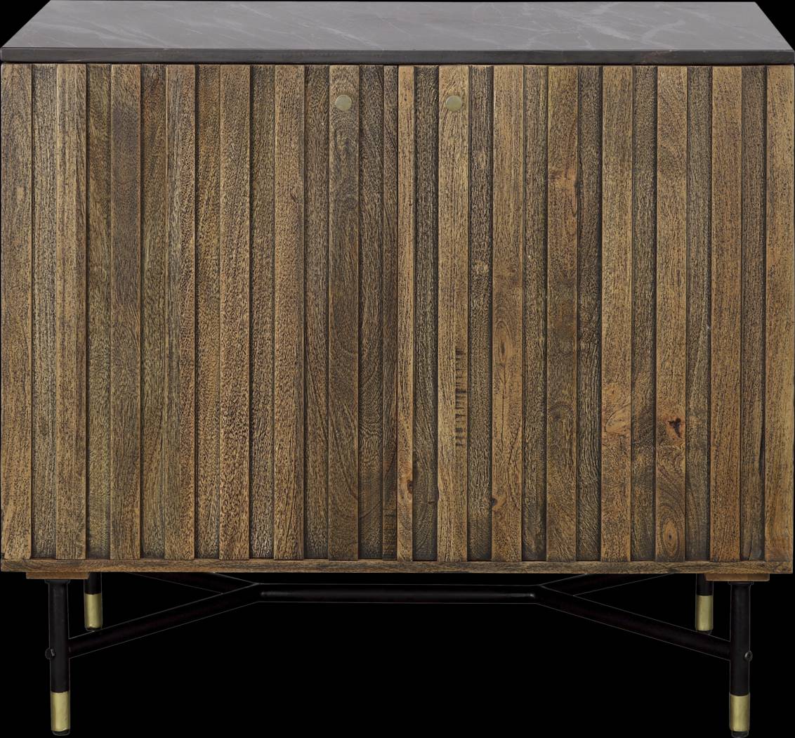 Oaklett Brown Accent Cabinet - Thumbnail - Image 4