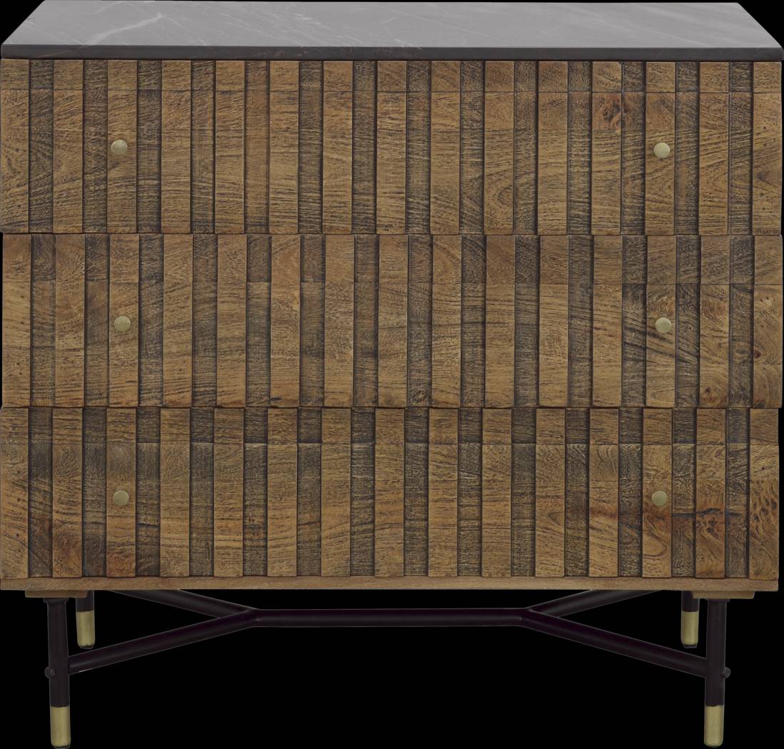 Oaklett Brown Accent Chest - Thumbnail - Image 3