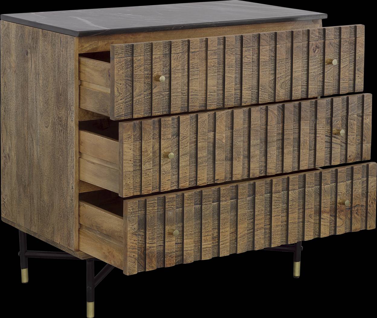 Oaklett Brown Accent Chest - Thumbnail - Image 4