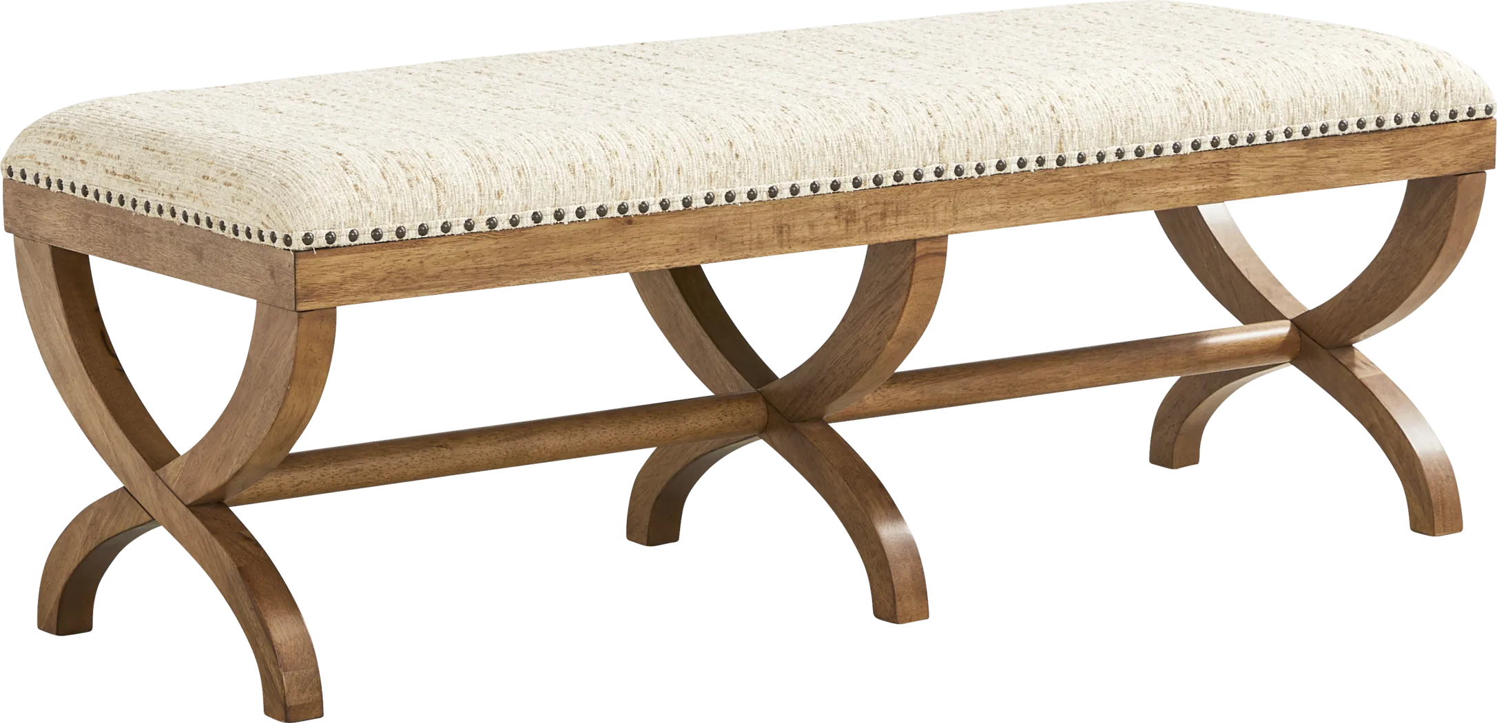 Oaklin Ridge Brown Bench - Thumbnail - Image 1