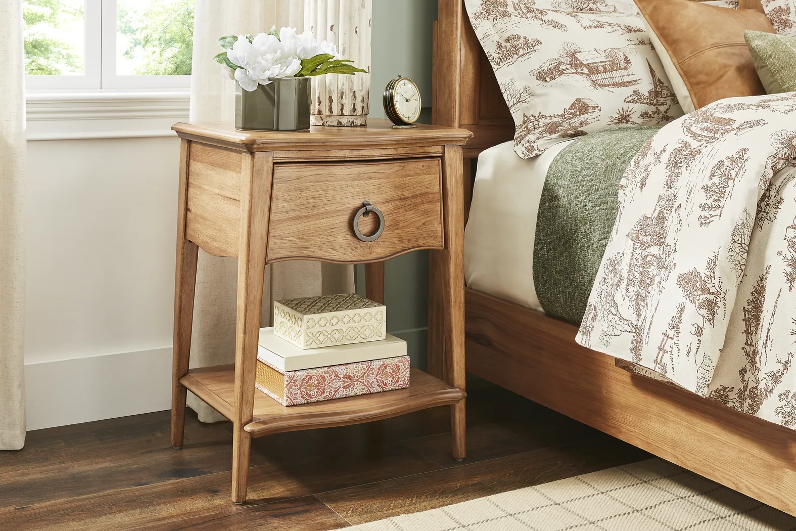 Oaklin Ridge Brown 7 Pc Queen Panel Bedroom - Thumbnail - Image 12