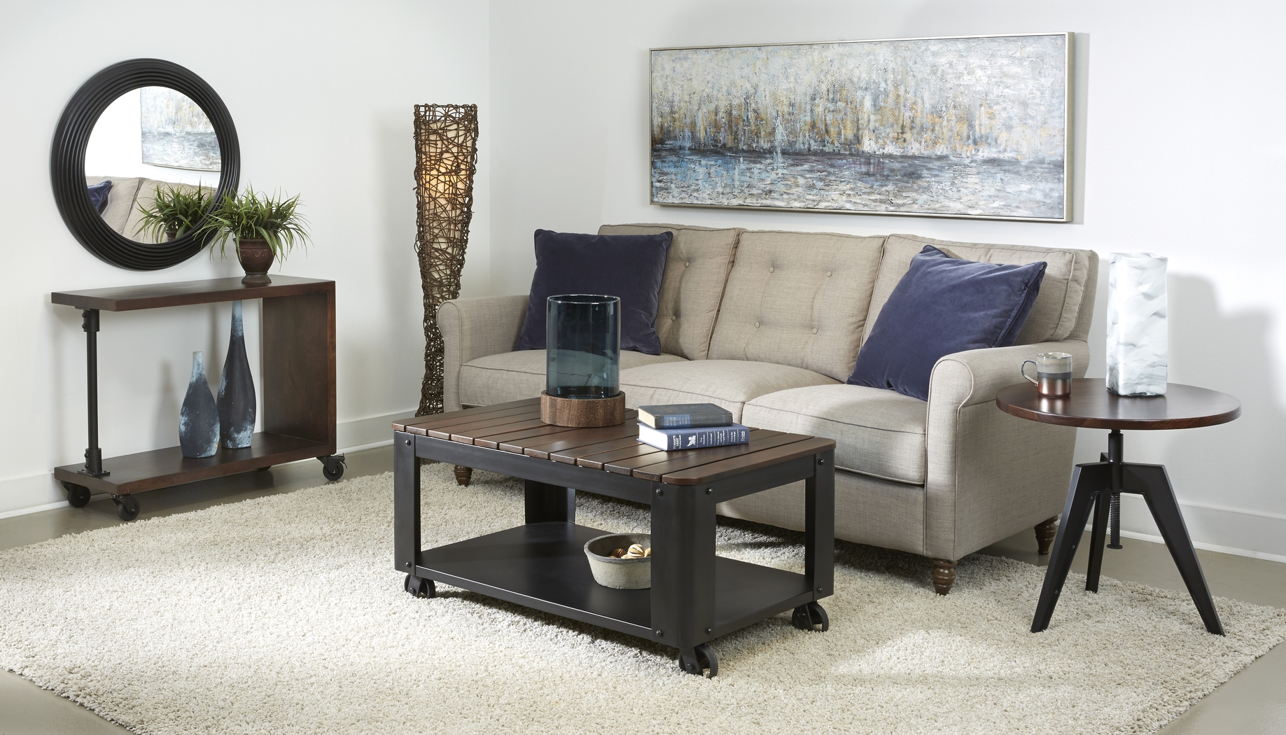 Oakline Walnut Cocktail Table - Thumbnail - Image 4