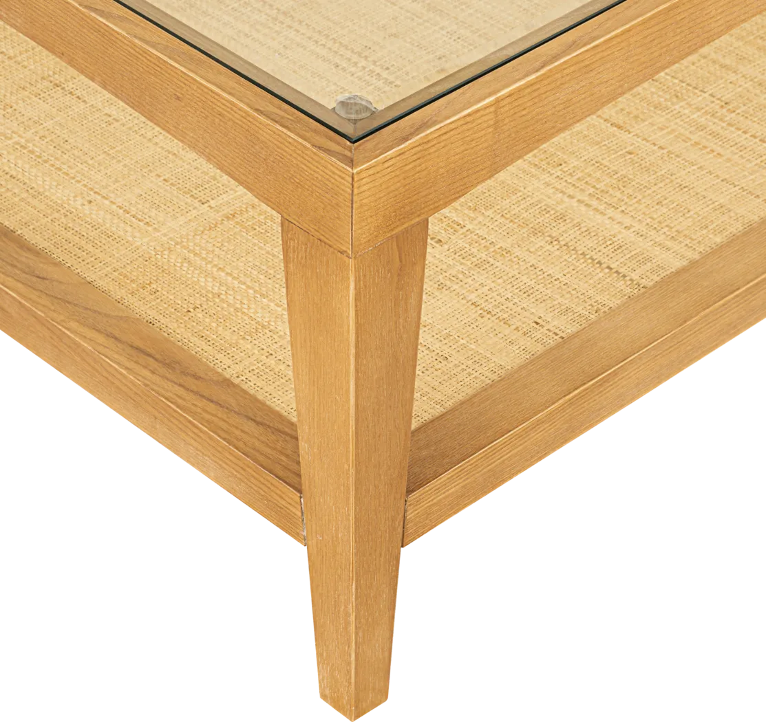 Oaklyn Natural Cocktail Table - Thumbnail - Image 4