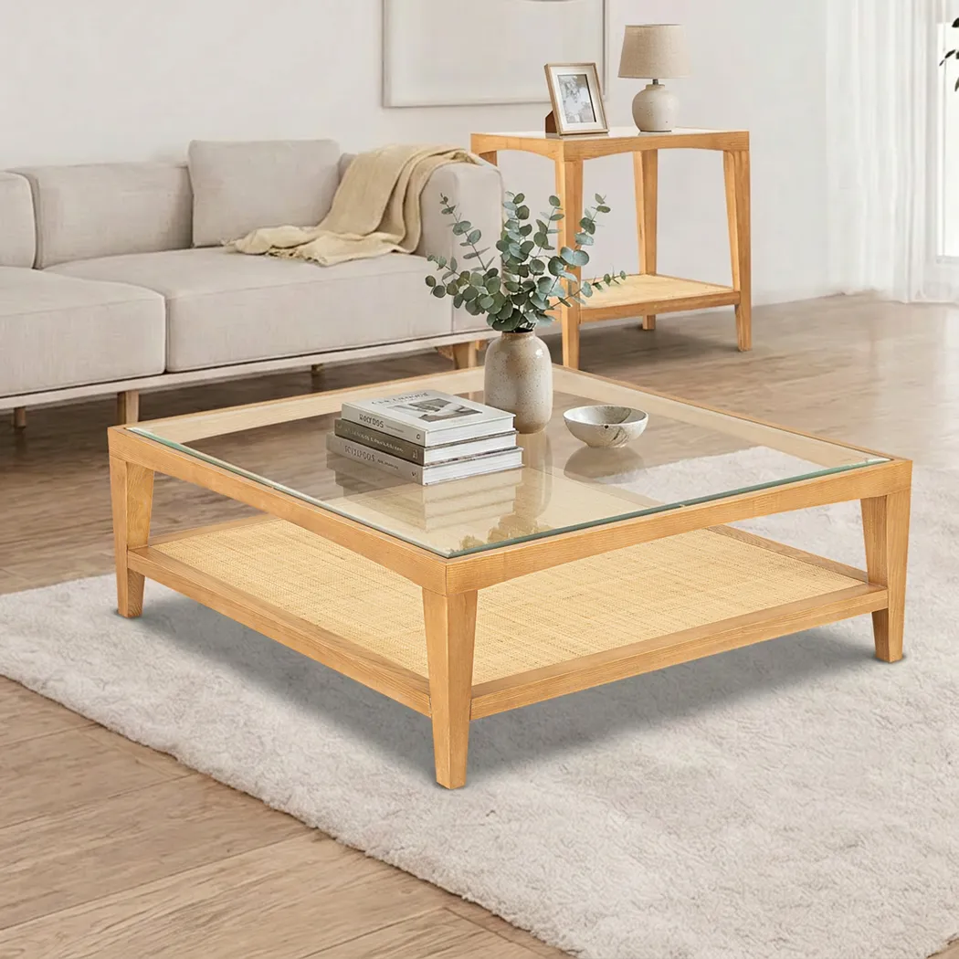 Oaklyn Natural Cocktail Table - Image 5