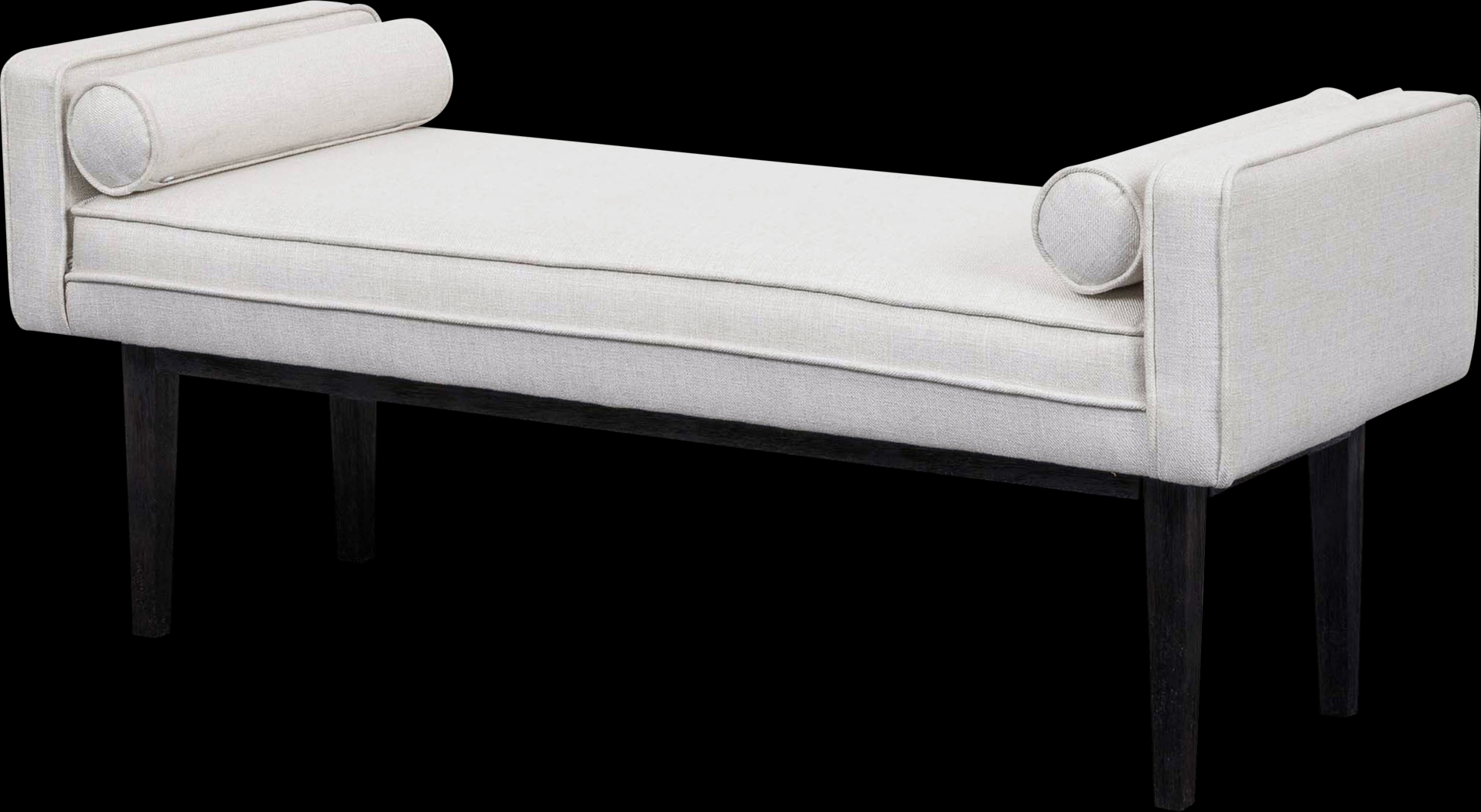 Oakmere White Bed Bench - Thumbnail - Image 3