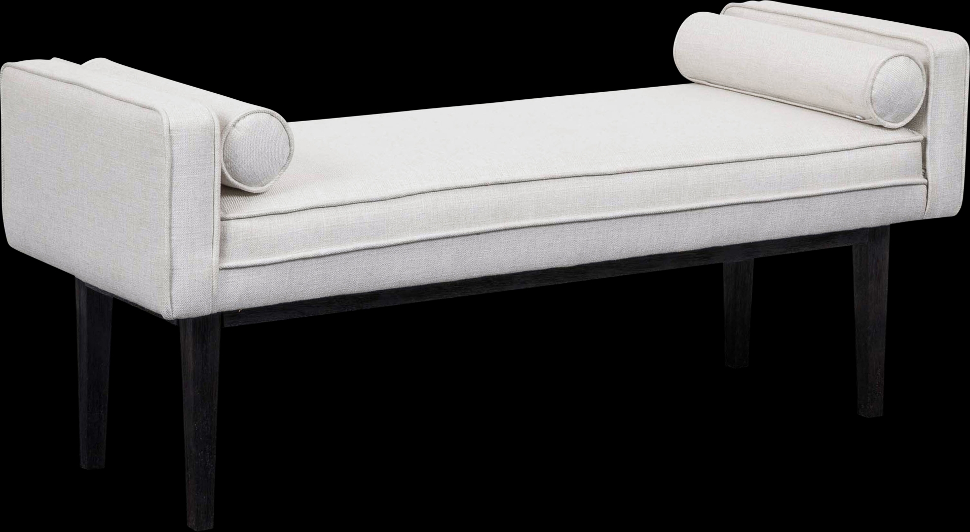 Oakmere White Bed Bench - Thumbnail - Image 1