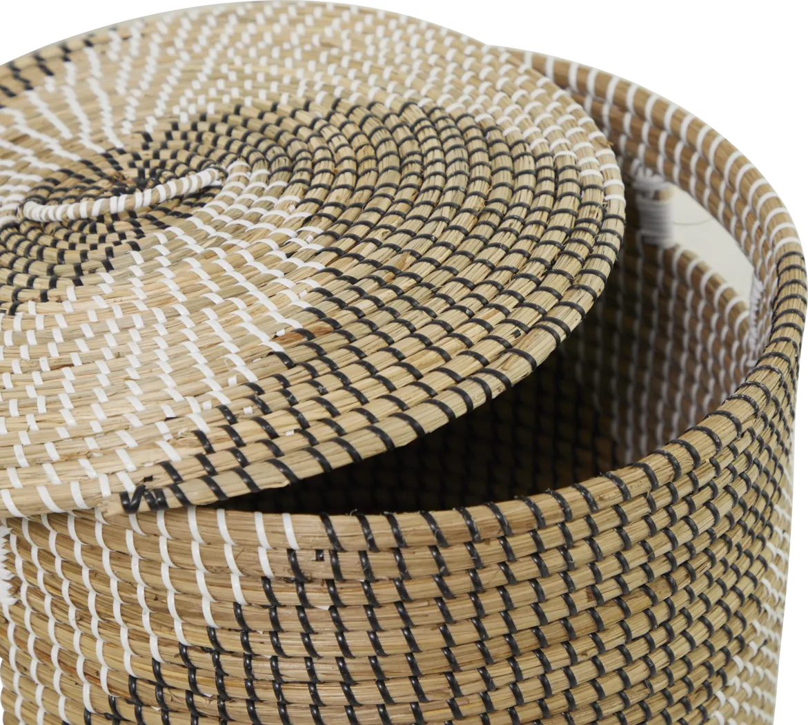 Oakom Brown Basket, Set of 2 - Thumbnail - Image 3