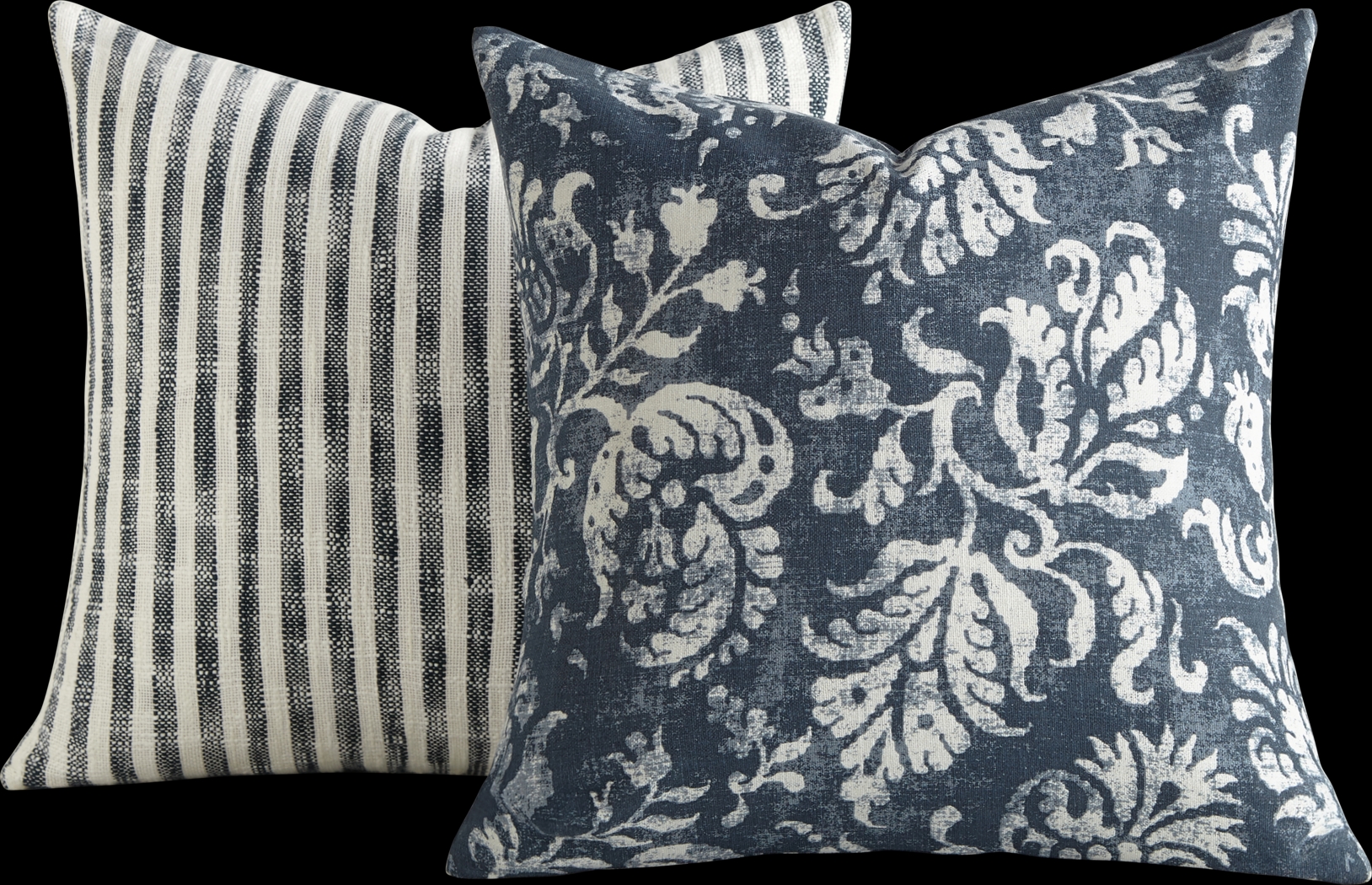 Oakoms Navy Accent Pillow Set of 2 - Thumbnail - Image 1