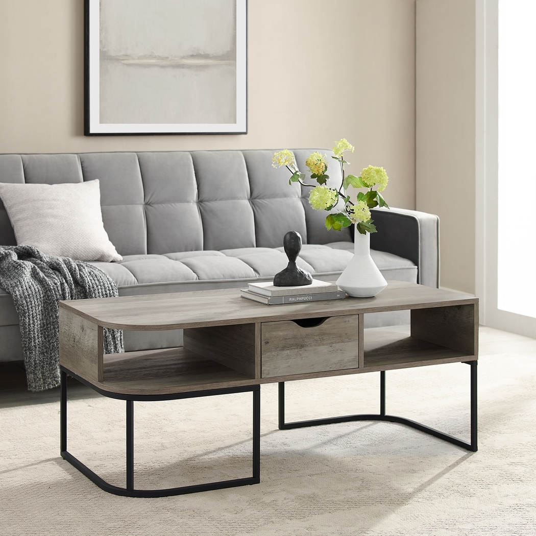 Oakpath Gray Cocktail Table - Thumbnail - Image 3