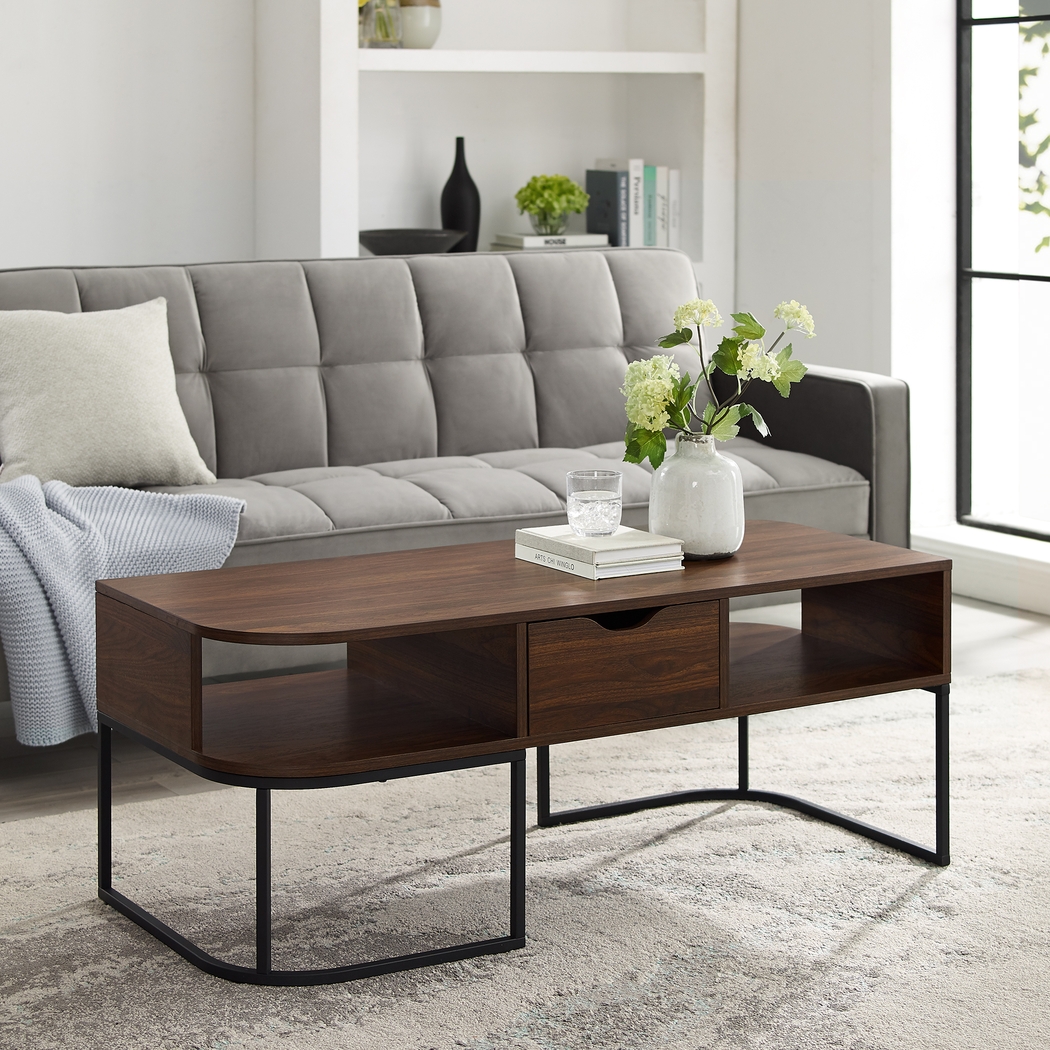 Oakpath Walnut Cocktail Table - Thumbnail - Image 2