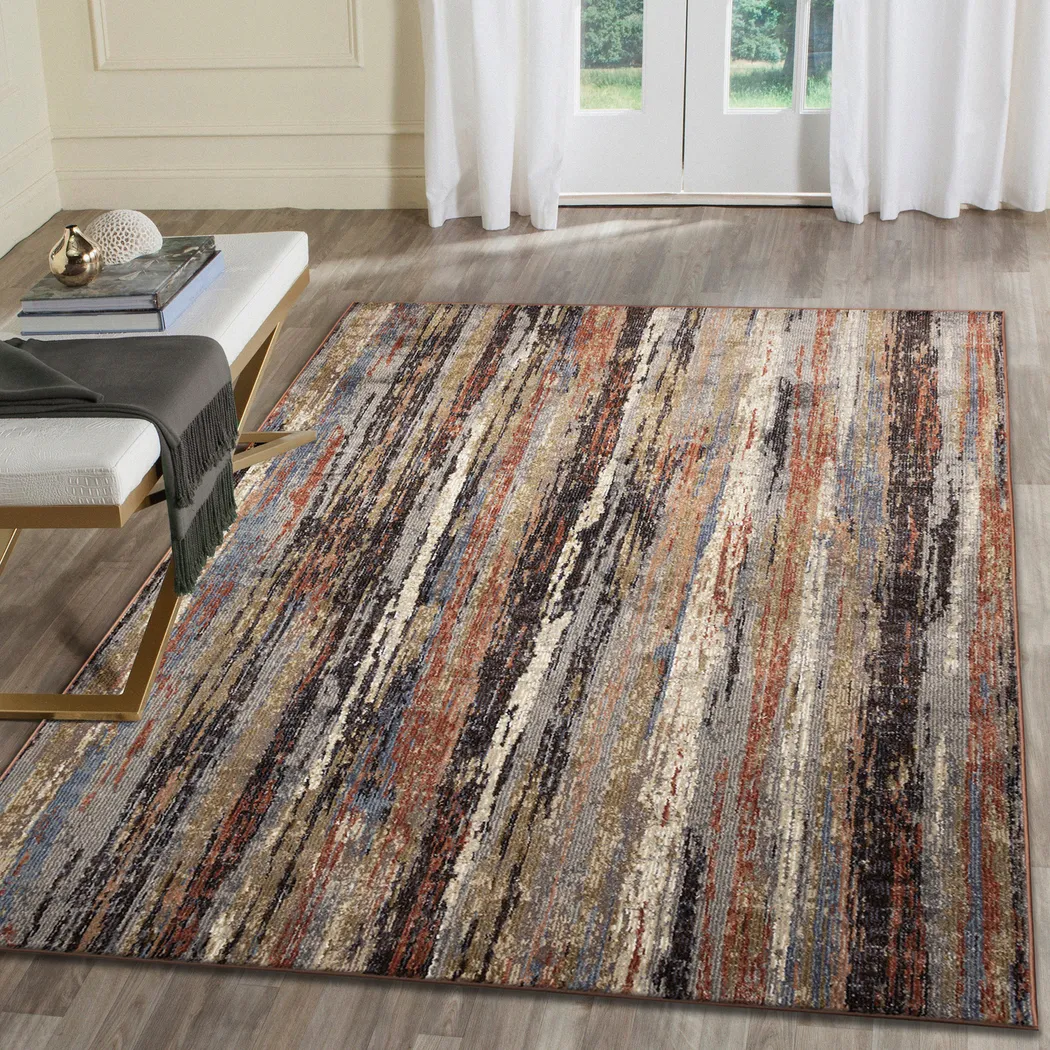 Oakpoint Multi 6'6 x 9'4 Rug - Thumbnail - Image 2