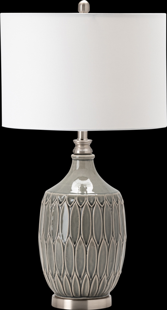 Oakridge Bay Gray Lamp - Thumbnail - Image 1