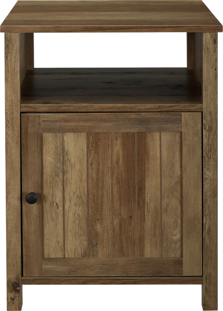 Oaks Circle Brown End Table - Thumbnail - Image 2