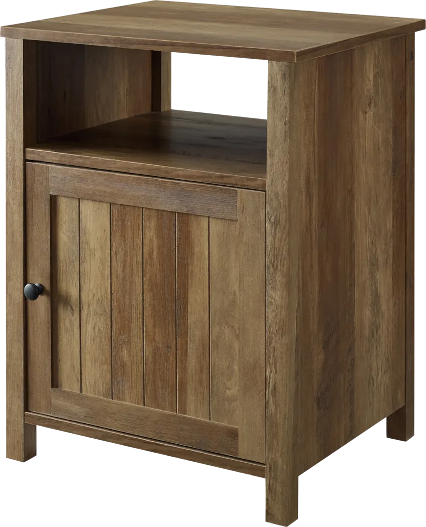 Oaks Circle Brown End Table - Thumbnail - Image 3