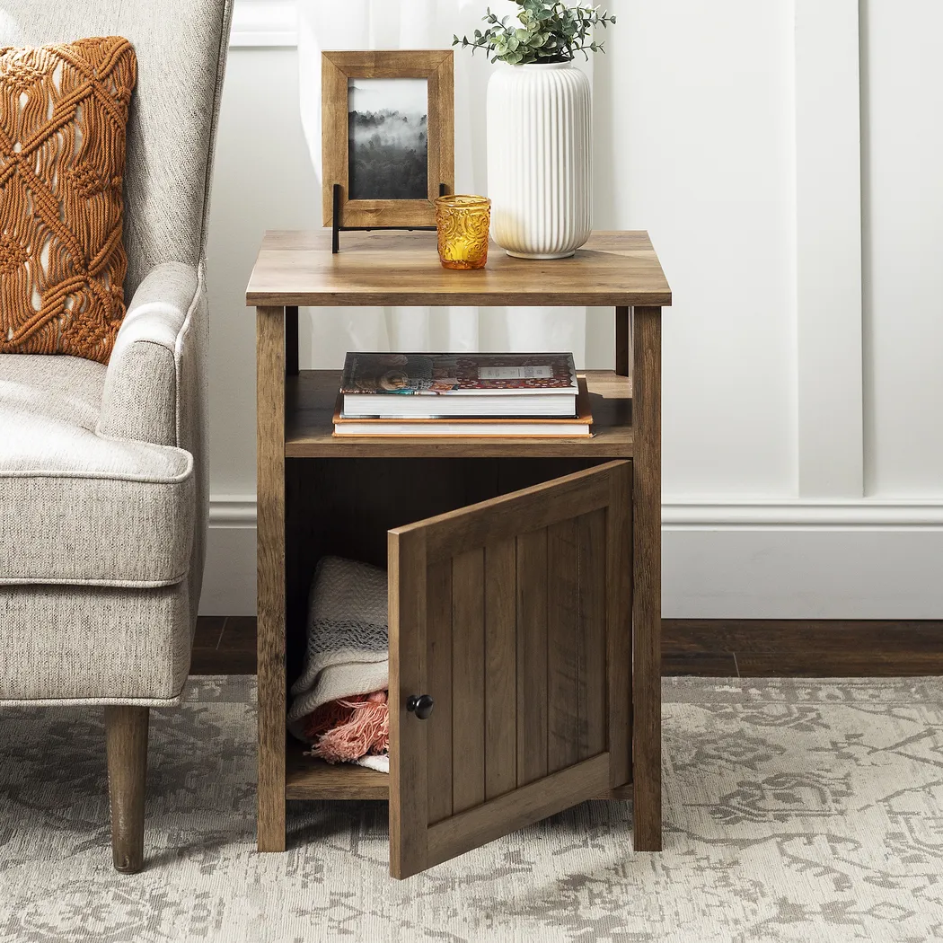 Oaks Circle Brown End Table - Thumbnail - Image 6