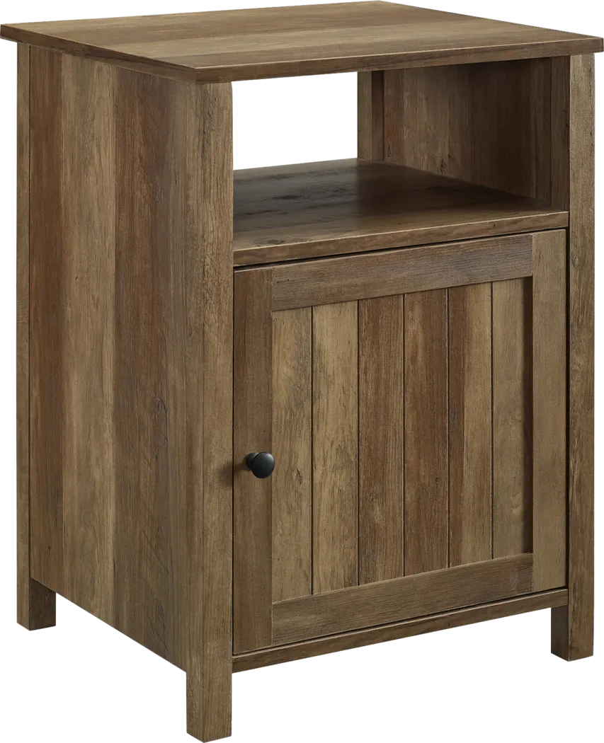 Oaks Circle Brown End Table - Thumbnail - Image 1