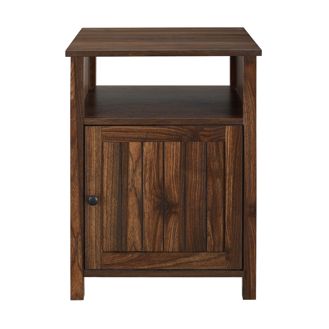 Oaks Circle Dark Brown End Table - Thumbnail - Image 2