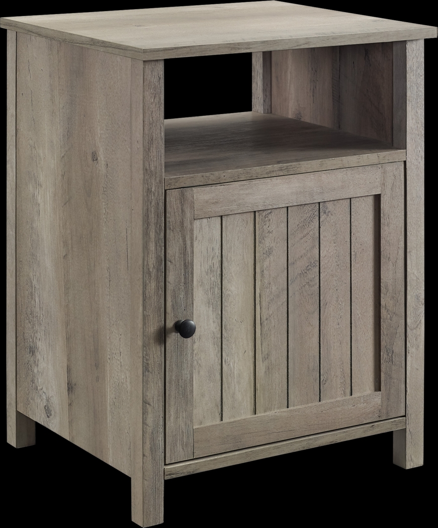 Oaks Circle Gray End Table - Thumbnail - Image 1