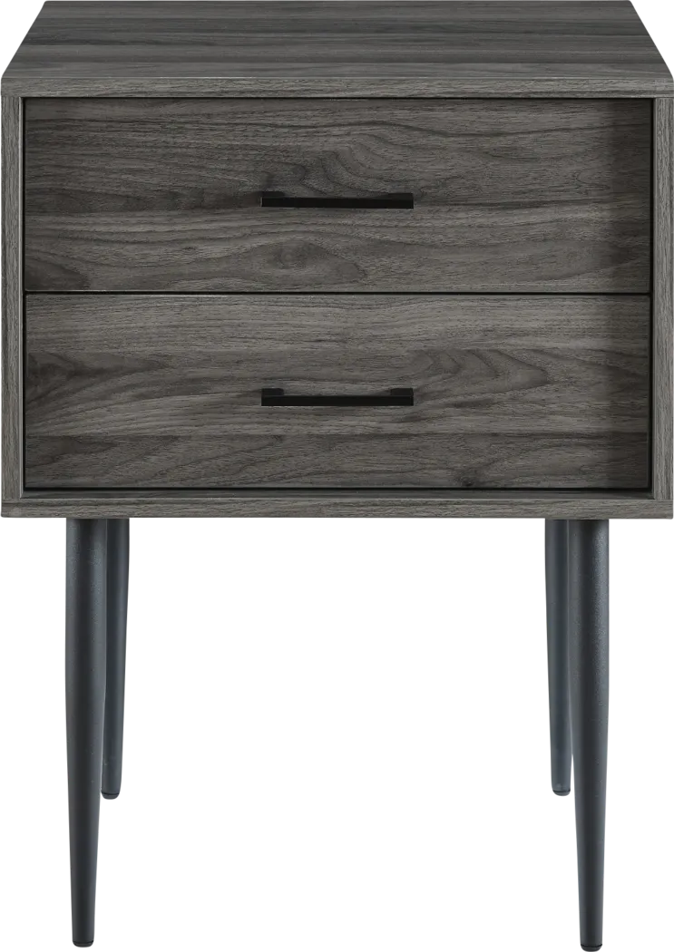 Oaks Cove Gray End Table - Thumbnail - Image 2