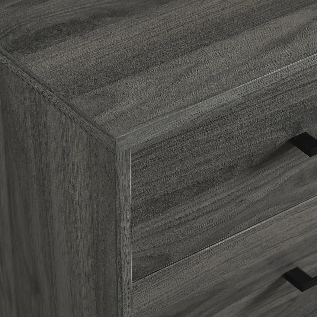 Oaks Cove Gray End Table - Thumbnail - Image 3