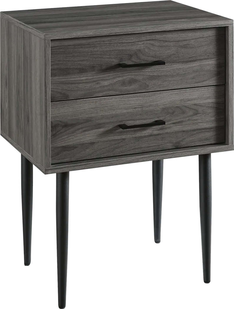Oaks Cove Gray End Table - Thumbnail - Image 1