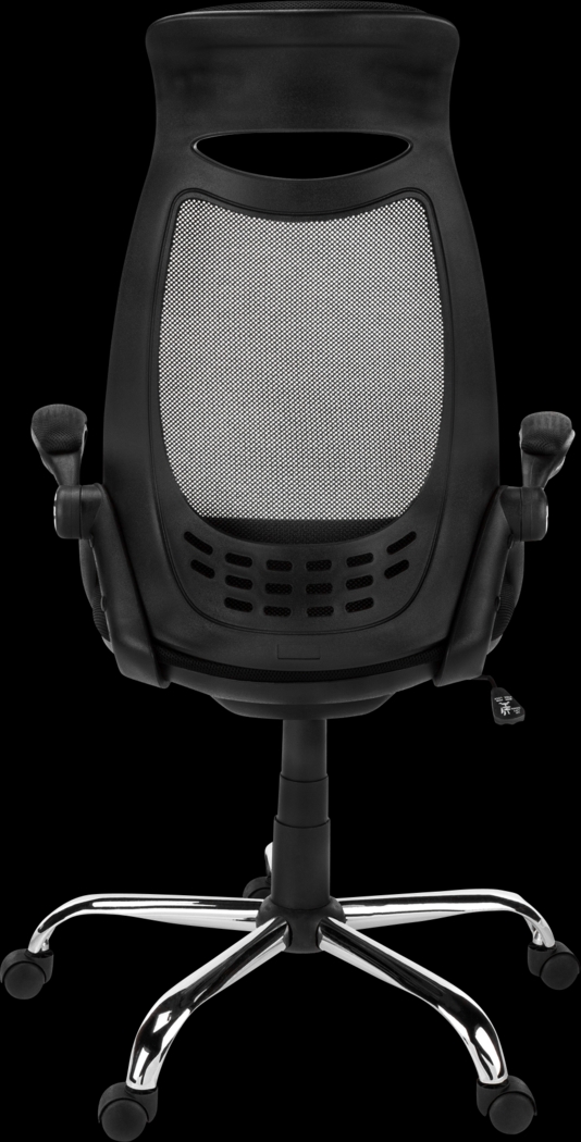 Oakvale Black Chrome Desk Chair - Thumbnail - Image 6