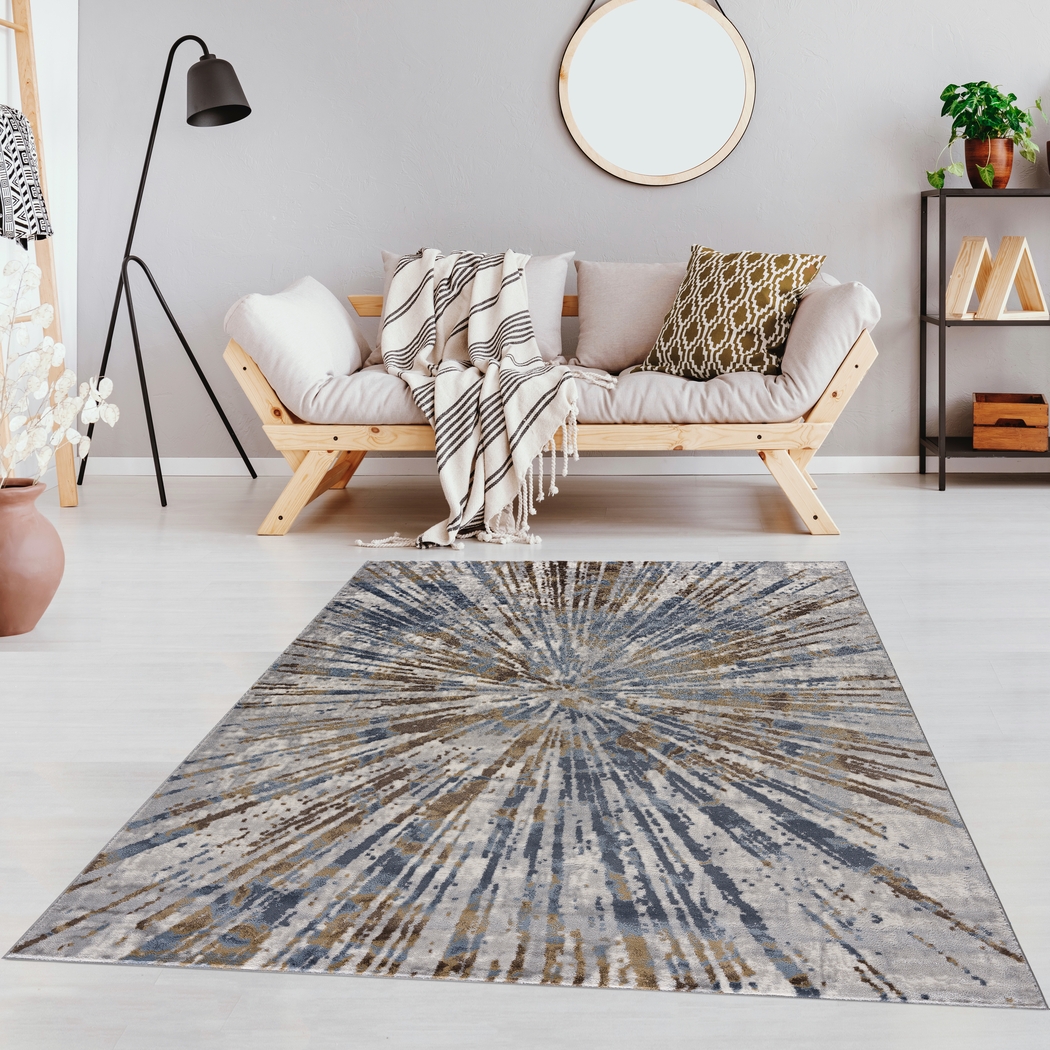 Oakwielde Gray 5'3 x 7'6 Rug - Thumbnail - Image 2