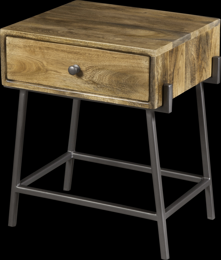 Oakwilde Brown Side Table - Thumbnail - Image 3
