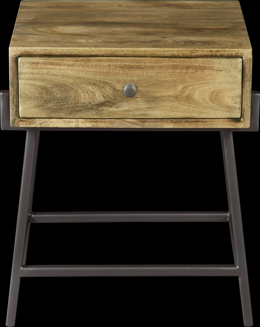 Oakwilde Brown Side Table - Thumbnail - Image 6