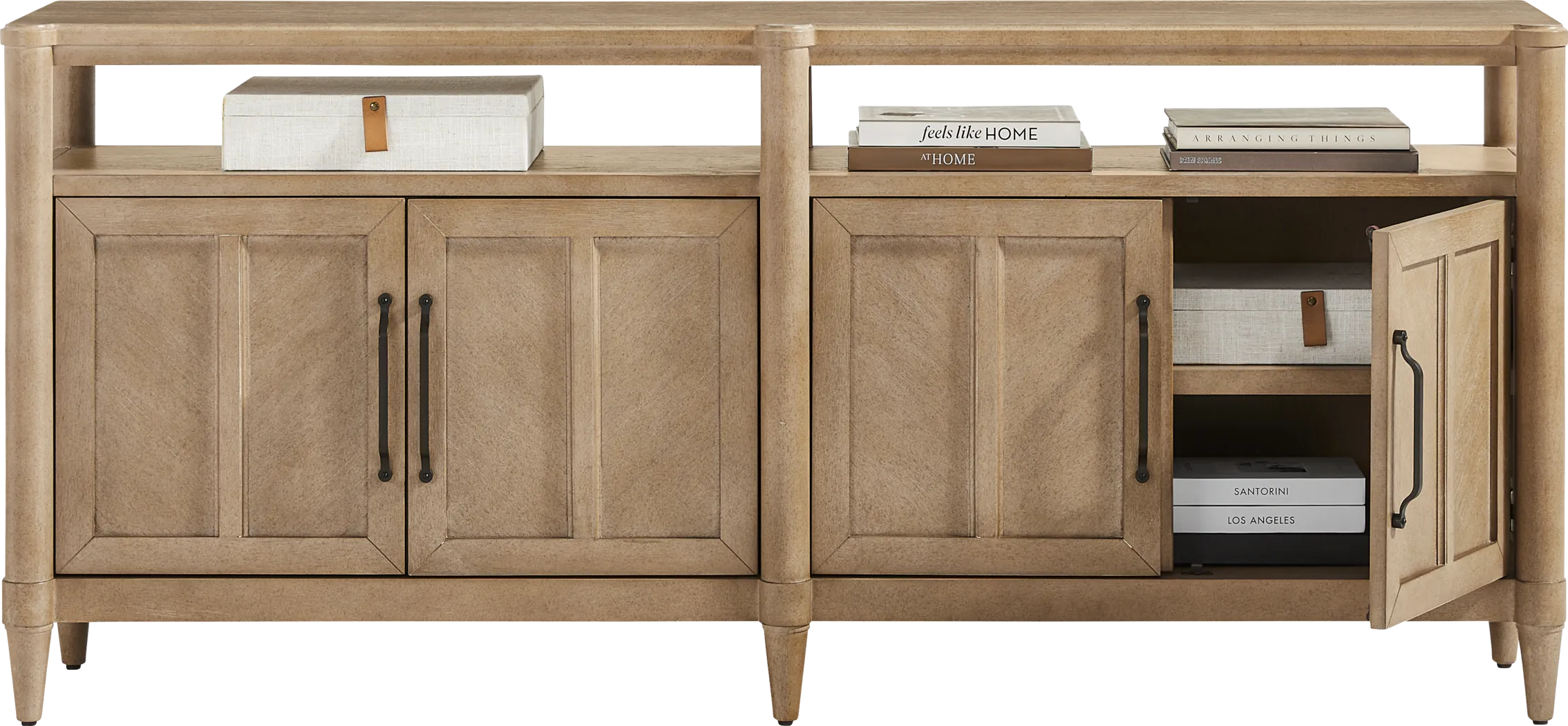 Oakwood Terrace Sand 72 in. Console - Thumbnail - Image 2