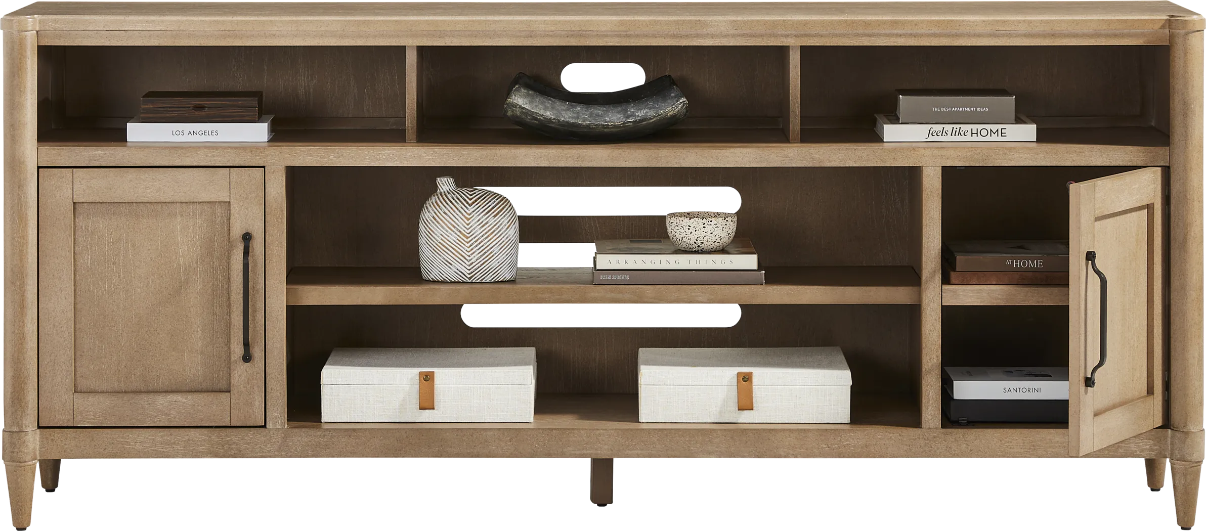 Oakwood Terrace Sand 80 in. Console - Thumbnail - Image 2