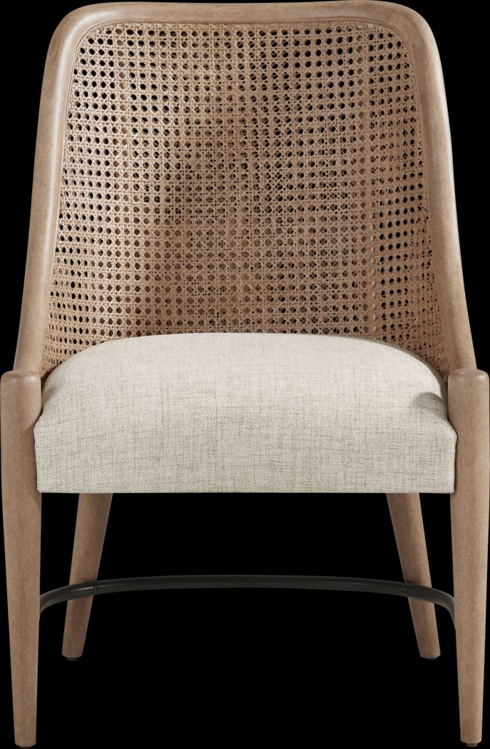 Oakwood Terrace Sand 5 Pc Dining Room with Cane Back Chairs - Thumbnail - Image 6