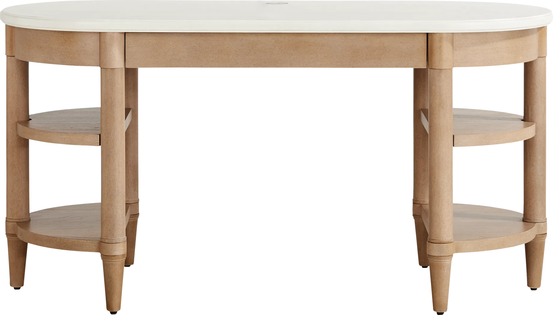 Oakwood Terrace Sand Desk - Thumbnail - Image 1