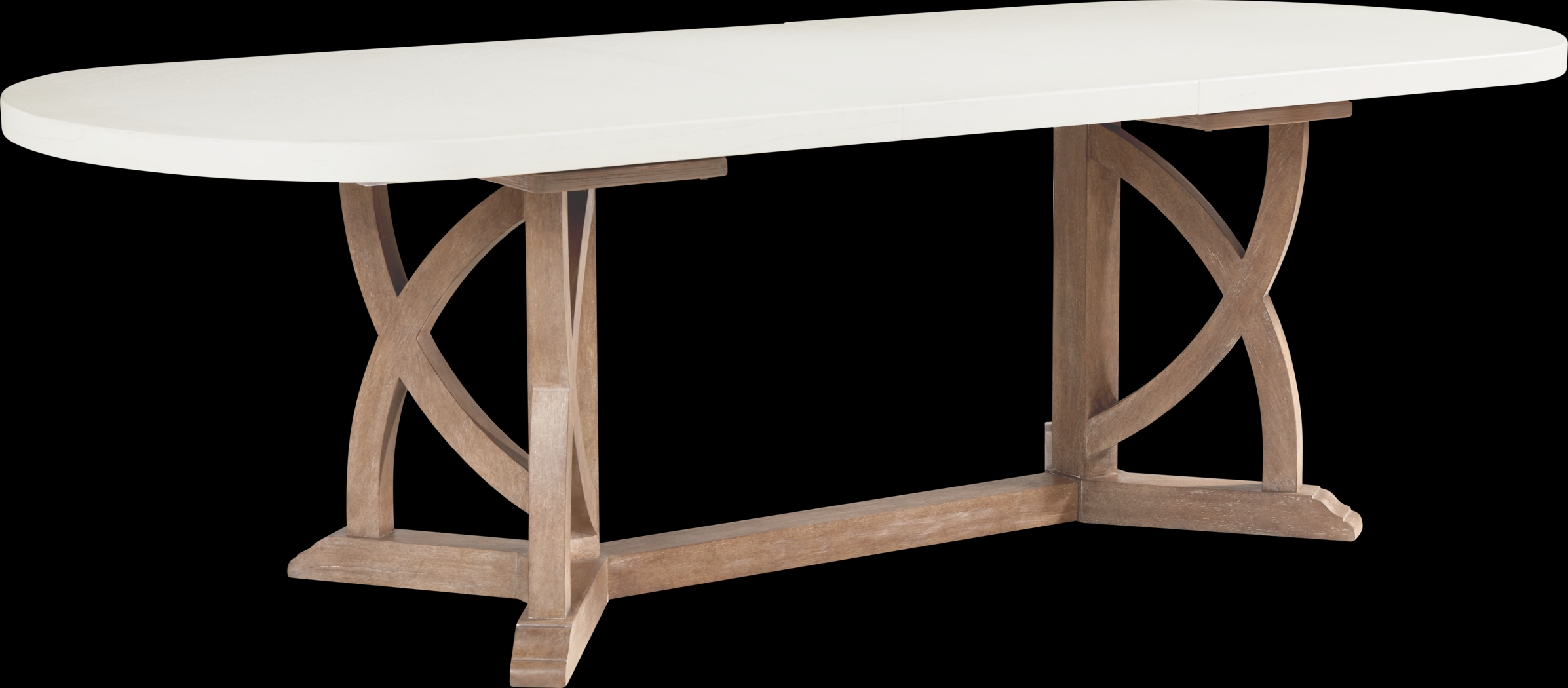 Oakwood Terrace Sand 5 Pc Dining Room with Cane Back Chairs - Thumbnail - Image 3