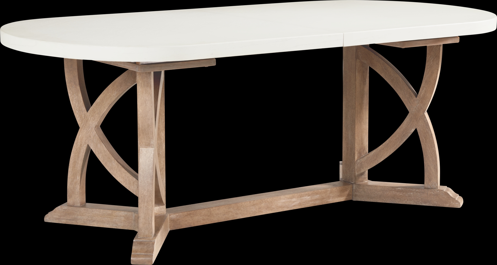 Oakwood Terrace Sand 5 Pc Dining Room with Cane Back Chairs - Thumbnail - Image 2