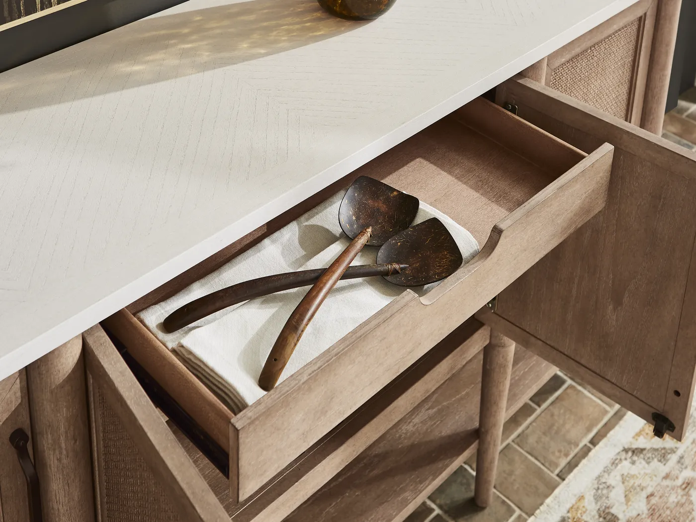 Oakwood Terrace Sand Sideboard - Image 5