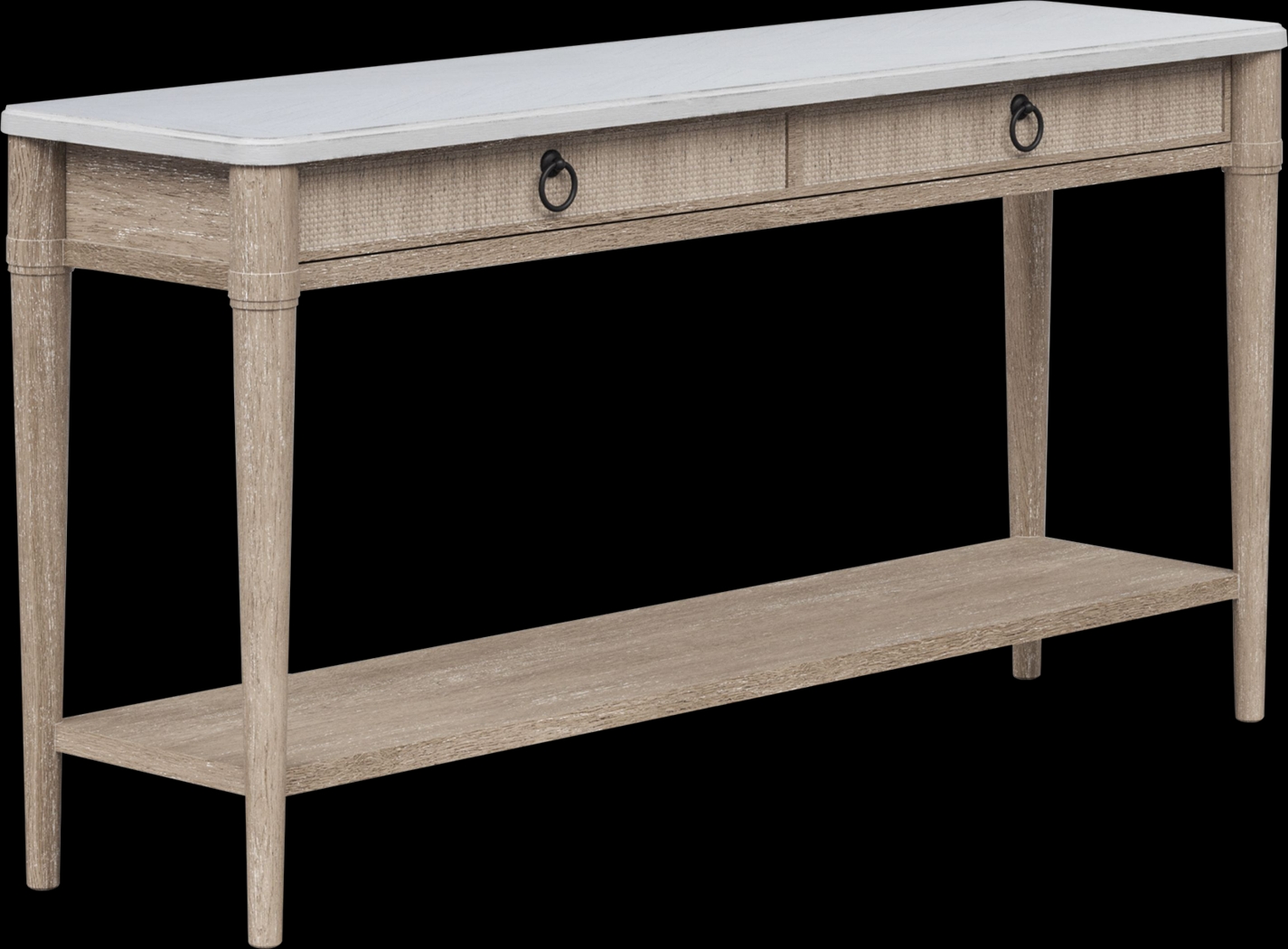 Oakwood Terrace Sand Sofa Table - Thumbnail - Image 1