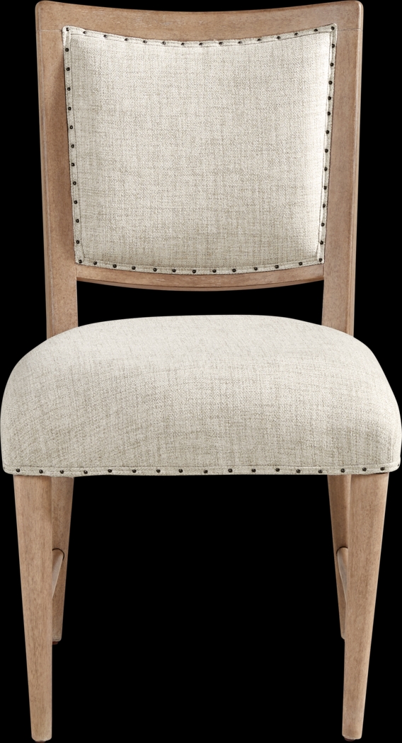 Oakwood Terrace Sand 5 Pc Round Dining Room with Upholstered Chairs - Thumbnail - Image 6