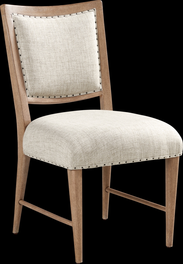 Oakwood Terrace Sand 5 Pc Round Dining Room with Upholstered Chairs - Thumbnail - Image 5