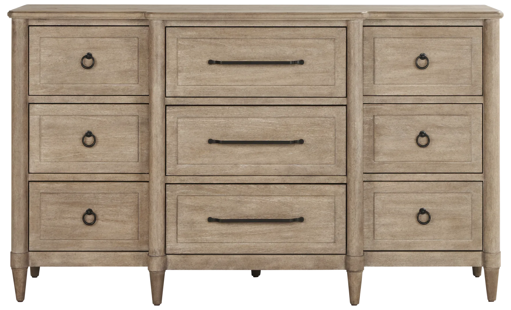 tan dresser