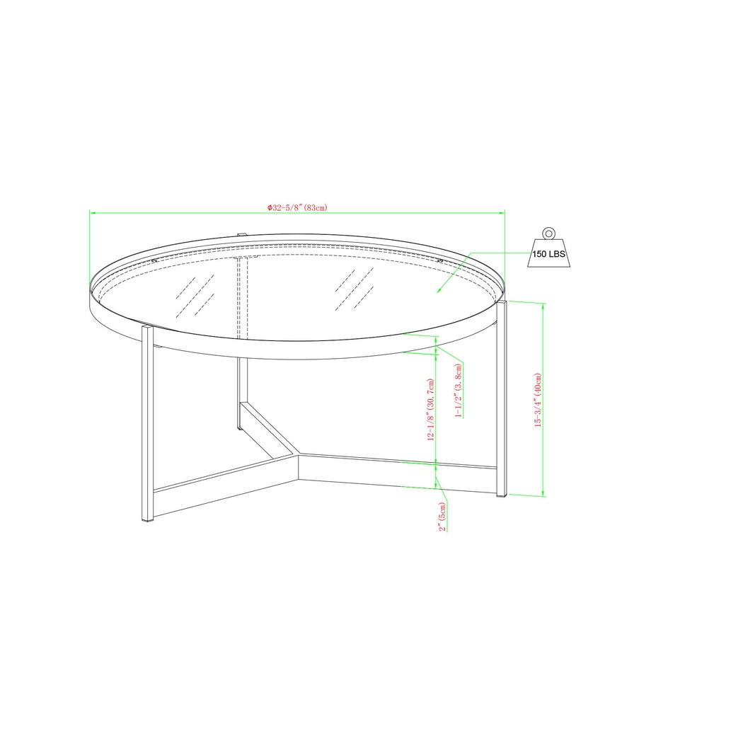 Oarman Black Cocktail Table - Thumbnail - Image 4